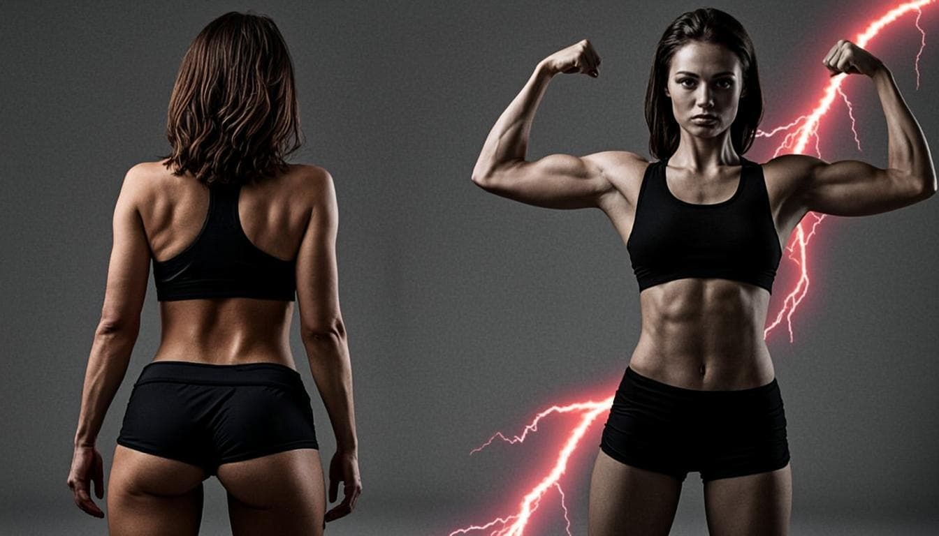 Transformación fitness femenina